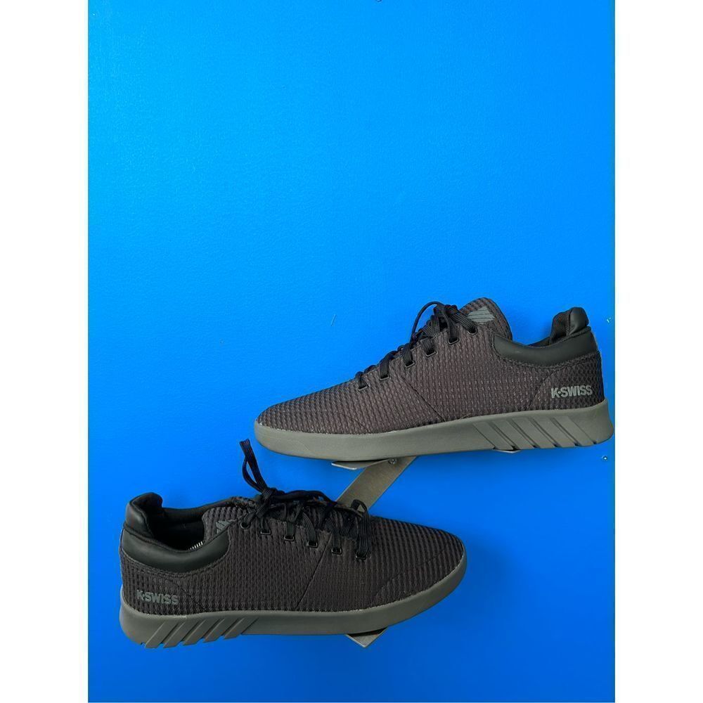 "NIB" K-Swiss Men's Aero Trainer T Sneaker 05472-002-M Black Sz 13